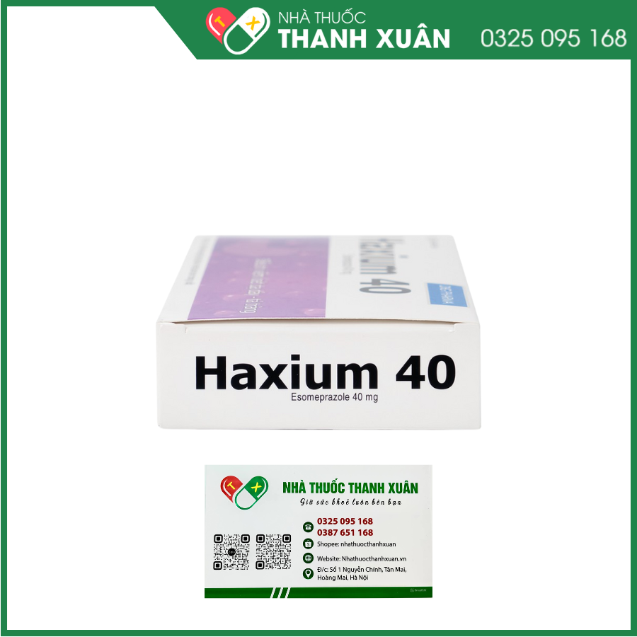 Haxium 40 hỗ trợ phòng và điều trị loét dạ dày - tá tràng